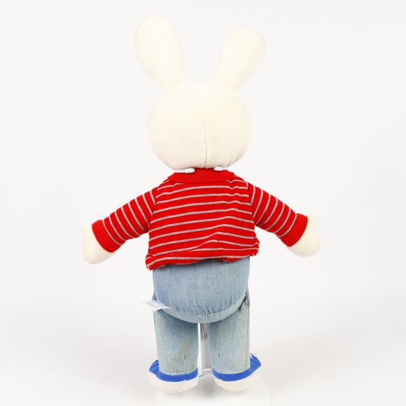 Eden Mark Brown Arthur Buster Baxter Bunny Rabbit 1998 19'' Plush Stuffed Animal - Picture 3 of 10